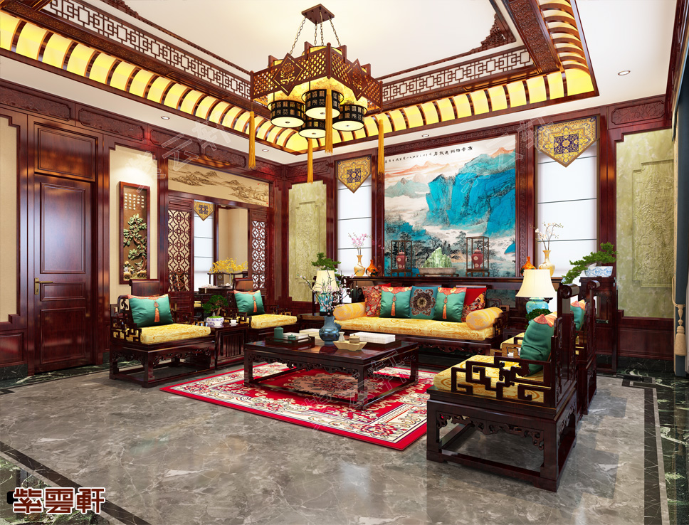 中式别墅豪宅设计让您爱上诗意典雅的家居