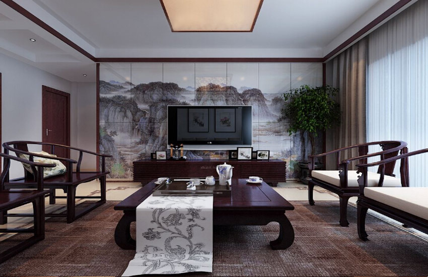 居室客厅在中式装修中挑选沙发应注意的细节