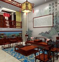 中式装修再现传统文化的神韵—简约中式风格别墅案例